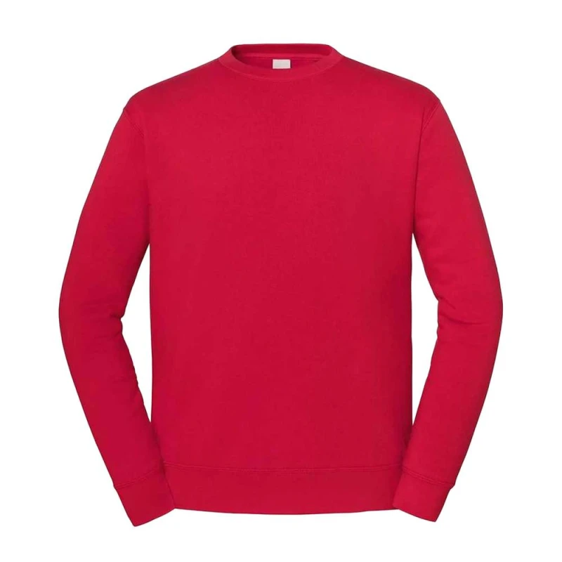 Image of Fruit of the Loom Mens Iconic Premium Set-in Sweatshirt in Red Size: Small Red Male S