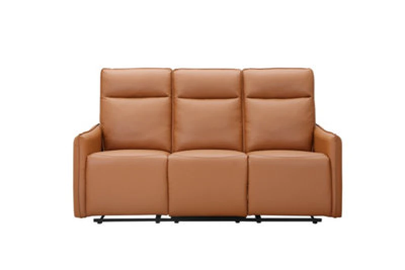 Image of Dorel Lugo 3Seat Sofa Man Cognac Pu, Brown 1078058UK