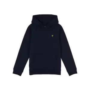 Image of Lyle & Scott Kids Classic Oth Hoody Fleece - Navy Blazer - 5-6 Yrs
