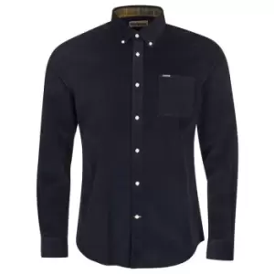 Image of Barbour Ramsey Tailored Fit Shirt - Blue