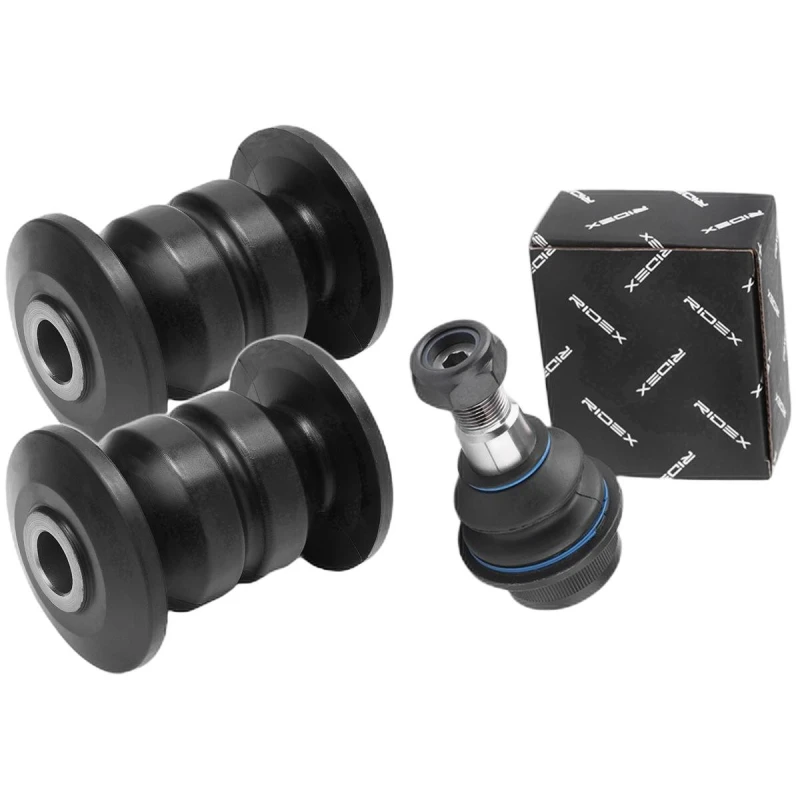 Image of RIDEX 771R0113 Repair Kit, wheel suspension Front Axle Right, with rubber mount Repair Kit,wheel suspension (771)