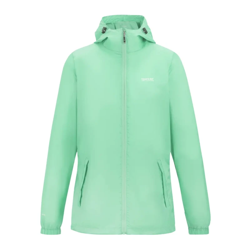 Image of Womens waterproof jacket Regatta Pack-It III Vert Female 46