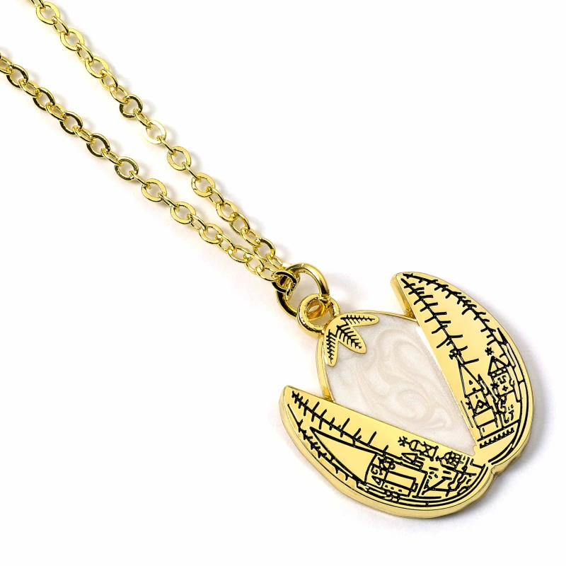 Image of Harry Potter Goldene Ei-Halskette Einheitsgroße Zink Kein Edelstein