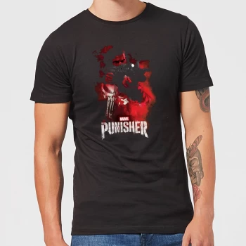 image of Marvel The Punisher Mens T-Shirt - Black - 3XL - Black