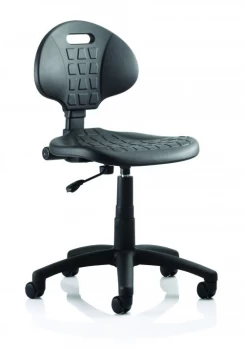 Image of Trexus Malaga Task Operator Chair Wipe Clean Polyurethane Seat And