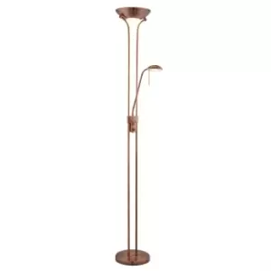 Image of LED 1 Light Mother & Child Lamp Antique Copper
