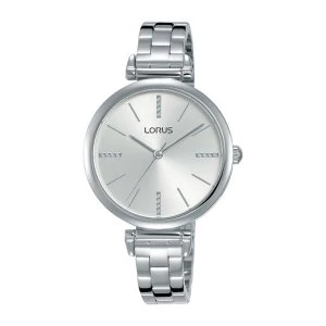 Image of Lorus RG235QX9 Ladies Slim Polished Stainless Steel Bracelet Watch