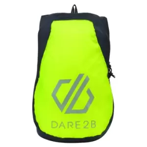 image of Dare 2B Silicone III Rucksack (One Size) (Ebony Grey/Fluro Yellow)