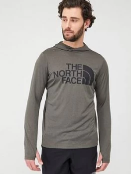 Image of The North Face 24/7 Big Logo Hoodie - Taupe