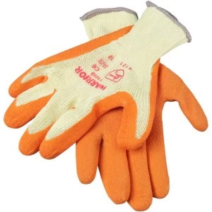 Image of Wickes Builders Orange Grippa Gloves - L