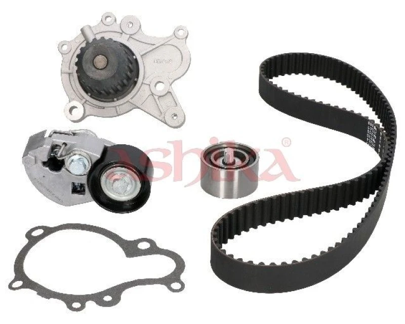 Image of ASHIKA Water pump and timing belt kit ASHIKA SKCH08