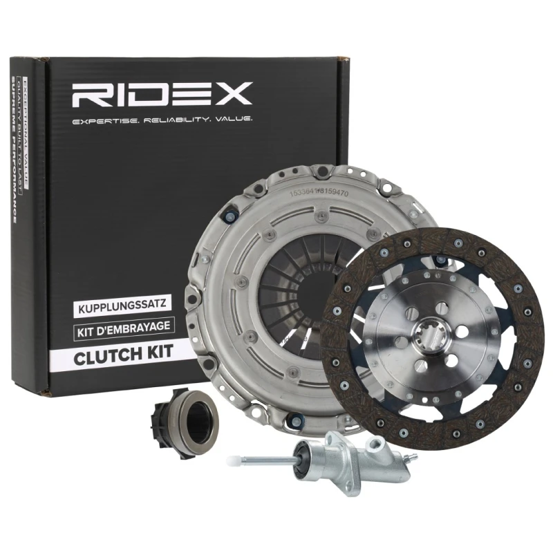 Image of RIDEX 479C3565 Clutch Check and replace dual-mass flywheel if necessary., for engines with dual-mass flywheel Clutch Kit (479)
