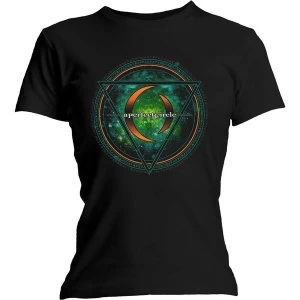 Image of A Perfect Circle - Sigil Womens Large T-Shirt - Black