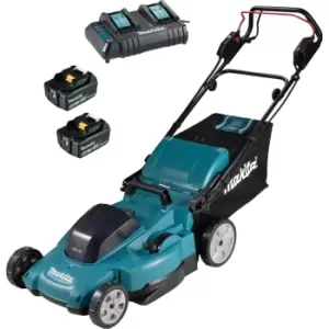 image of Makita DLM539CT2 530mm Cordless Lawnmower