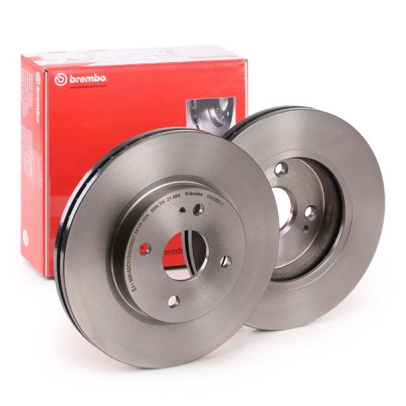 Image of BREMBO Brake disc BREMBO 09.A968.11