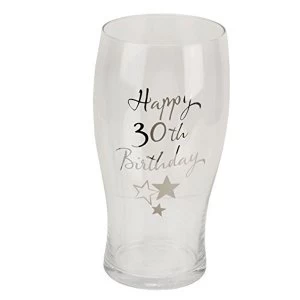 image of Birthdays by Juliana Beer Glass - 30th Birthday