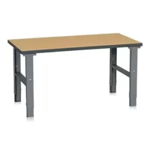 Image of Slingsby Height Adjustable Hardboard Workbench L1600 x W 800mm