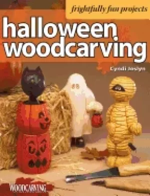 Image of halloween woodcarving frightfully fun projects beginner friendly step by st
