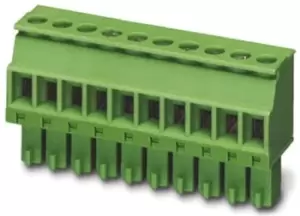 Image of Phoenix Contact 1827130 Terminal Block, Pluggable, 3Pos, 16Awg