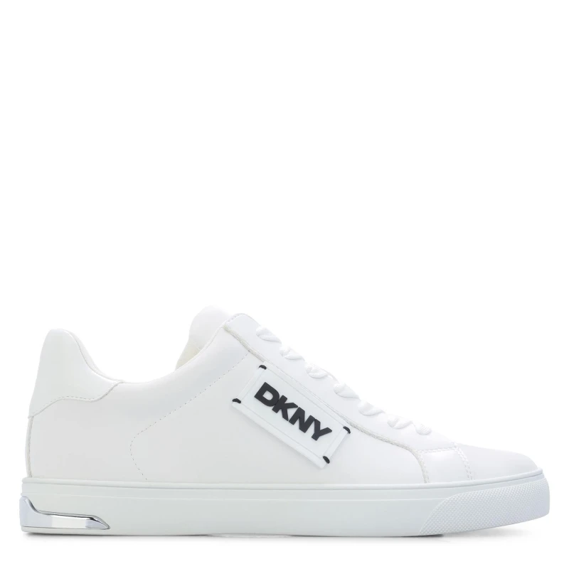 Image of DKNY Aelix Lace Up Trainers White female UK 4