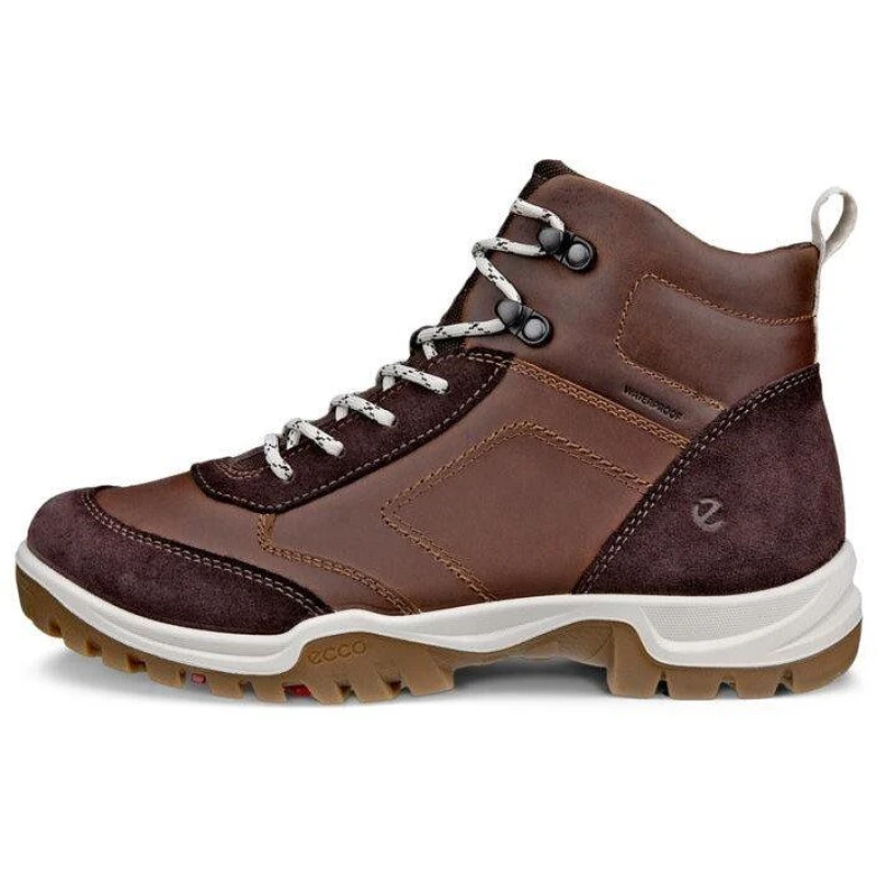 Image of Ecco Womens Xpedition III Waterproof Hiking Boots Coffee female 4 (36)