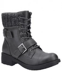 image of Rocket Dog Travis Ankle Boot - Grey, Size 4, Women