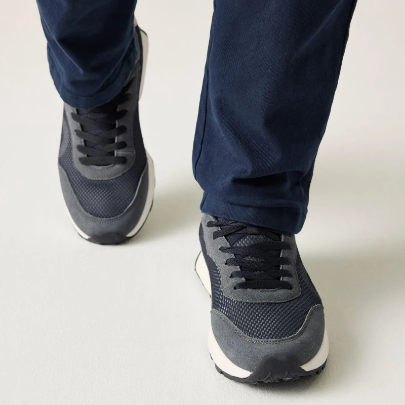 Image of Regatta Regatta Men Marine Heritage Shoes in Mid Navy Size: 7 Mid Navy 7 Male 5063516026297