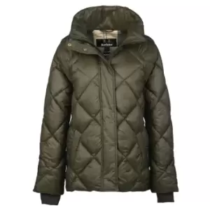 Image of Barbour Womens Hoxa Quilted Jacket Sage/Ancient 10