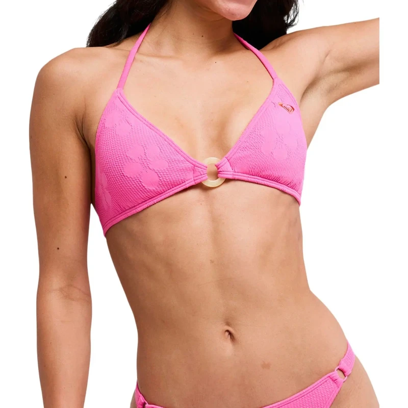 Image of Roxy Womens swimsuit top Roxy Paradise Fixed Tri Rose Female M