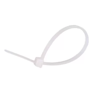 Image of HellermannTyton UB100A Natural TY-ITS Cable Tie 100 x 2.5mm (Pack 100)