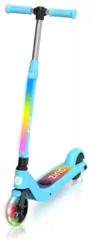 Image of Zinc Light Up Electric Starlight Scooter - Blue