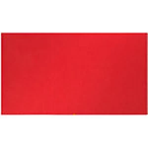 Nobo Notice Board Felt Red 188 x 106 cm