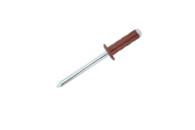 Image of Jrp Riveting Products 4.8 X 15mm Aluminium/steel Dome Head Rivets - Jrpclasdm4815Te - Box Of 500