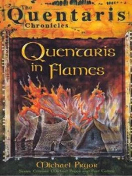 Image of Quentaris in Flames by Michael Pryor Book