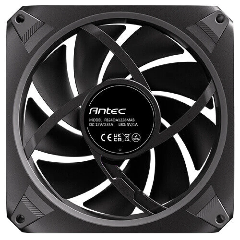 Image of Antec Antec Orbit 120 ARGB FAN Computer case 12cm Black 0-761345-40059-6