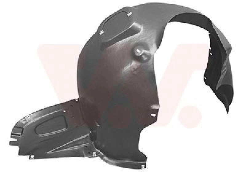 Image of VAN WEZEL Wheel arch liner VAN WEZEL 7617434
