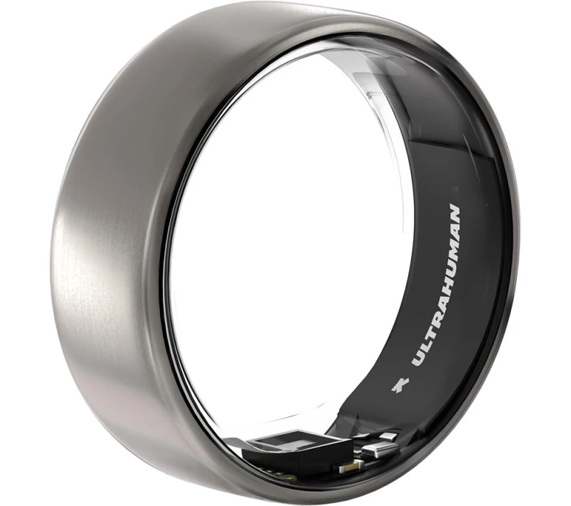 Image of Ultrahuman Ring Air- Size-08- Natural_Titanium UHRA-NT-08