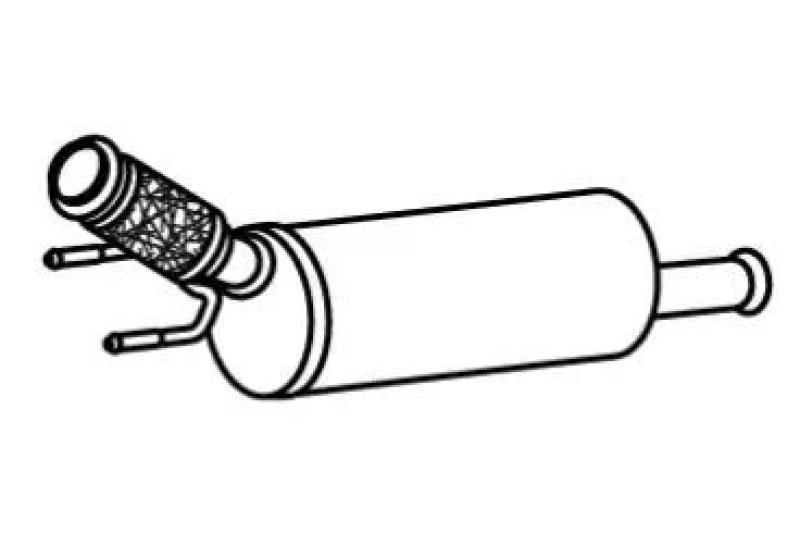 Image of VEGAZ PGK-363 Particulate Filter Soot-/ Particle Filter,exhaust system (1256)