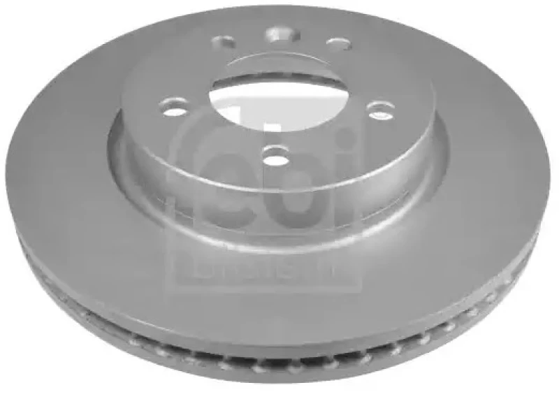 Image of FEBI BILSTEIN 43844 Brake disc Front Axle, internally vented, Coated Brake Disc (82)