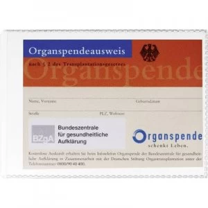 Image of Durable Document sleeve 2134 Film 105 x 74mm (W x H Transparent 213419