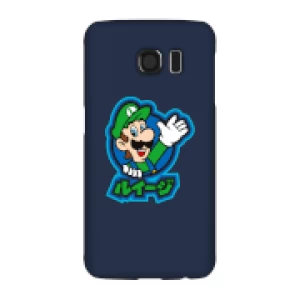 image of Nintendo Super Mario Luigi Kanji Phone Case - Samsung S6 - Snap Case - Gloss