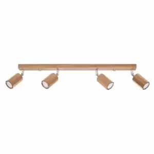 Image of Sollux Plafond Zeke 4 Oak