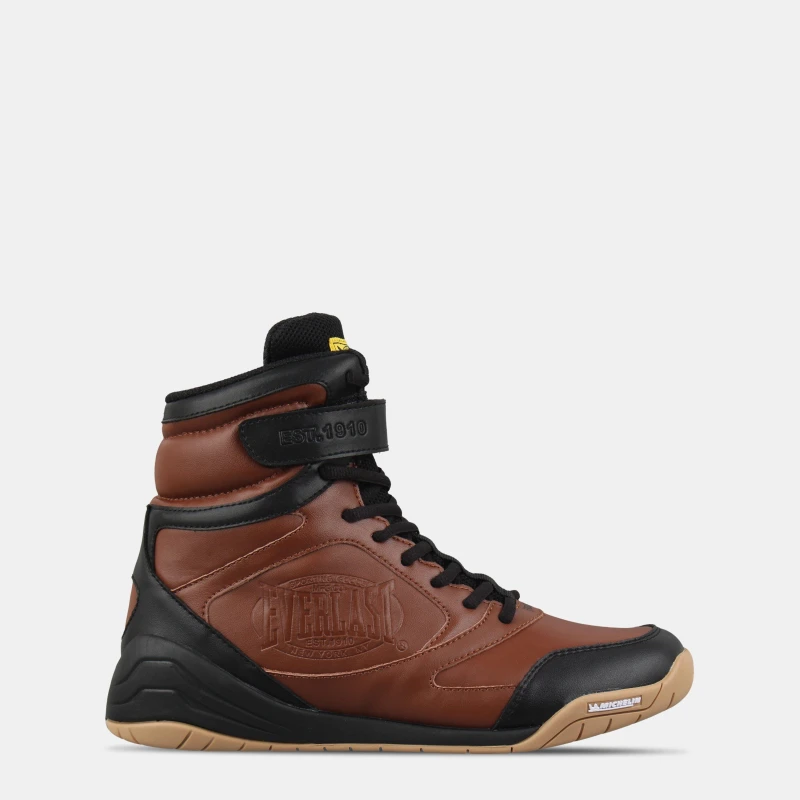 Image of Everlast Mens Hi Cut Boxing Boots Brown male 7 (41)