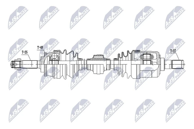 Image of NTY Drive shaft NTY NPW-KA-423