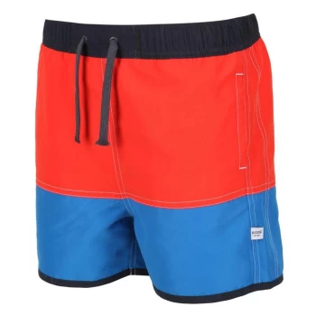 Image of Regatta Sergio Swim Shorts - FryRd/ImpBlu