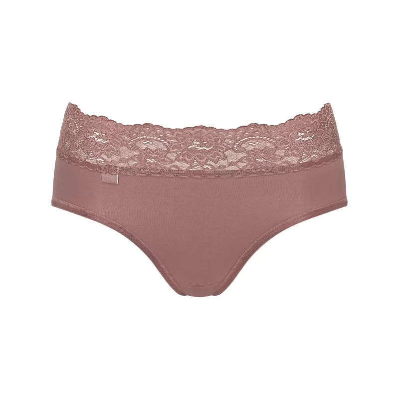 Image of Sloggi Romance Midi Knickers Cocoa Women 12;14;16;18;20;22;24
