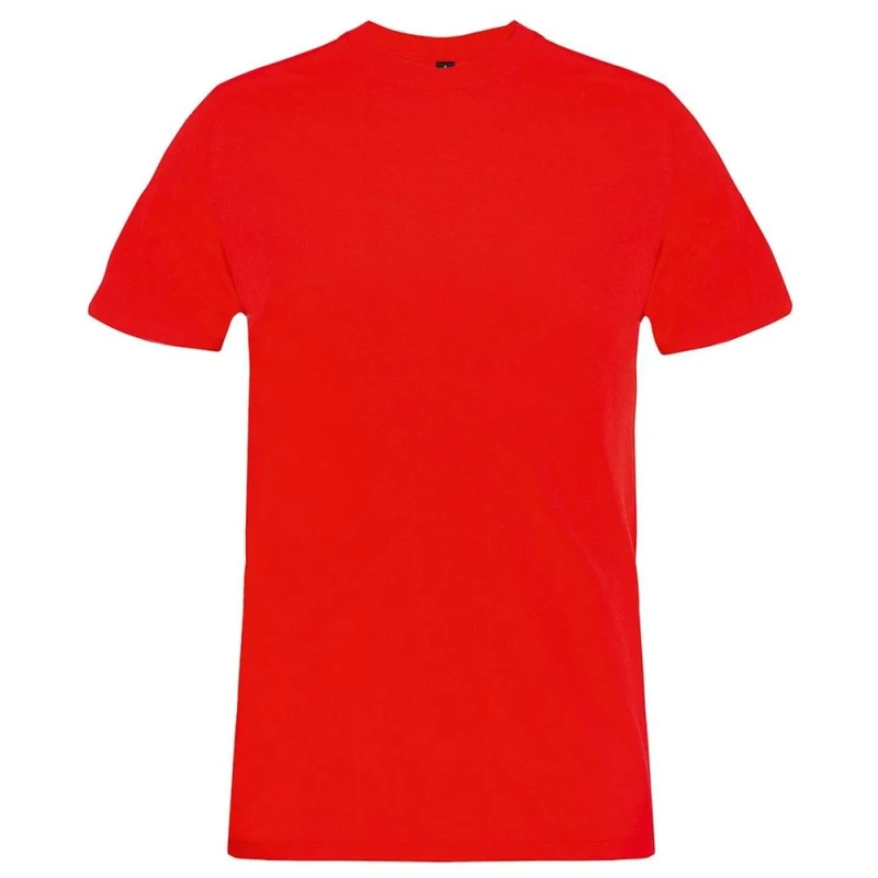 Image of SOL'S Mens Explorer T-Shirt in Red Size: Large Red Male L