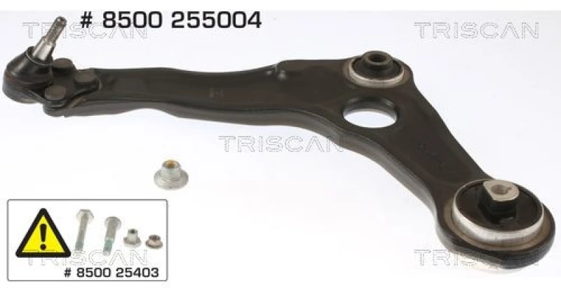 Image of TRISCAN Suspension arm TRISCAN 8500 255004