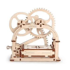 image of Self Propelled Mechanical Box UGears 3D Wooden Model Kit