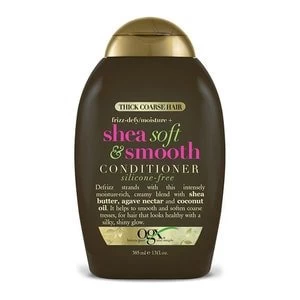 image of OGX Silicone-Free Shea Soft and Smooth Conditioner 385ml